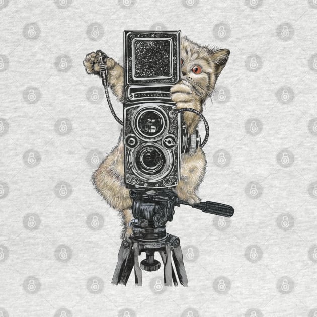 Catographer Cat Photographer by Dual Rogue